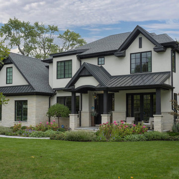 Front View of Modern Home