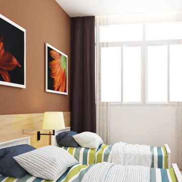 Orange Lily with Backlight and Petite Petals Floral Nature Wall Art Prints