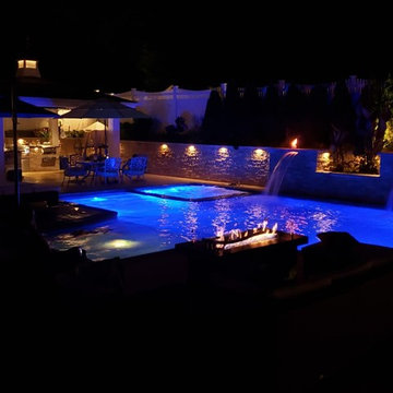 Backyard Design & Installation with Gunite Pool Kings Park NY 11754
