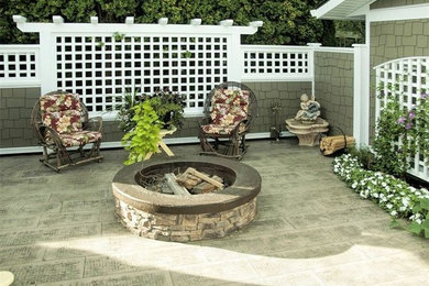 Example of a patio design in Vancouver