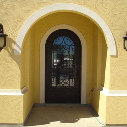 Single Iron Doors - Front Doors