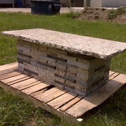 Granite Bench - Outdoor Lounge Chairs