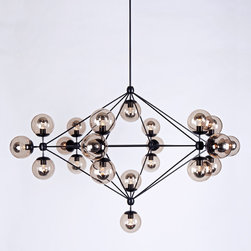Roll & Hill - Roll & Hill Modo 21 Globe Chandelier - Chandeliers