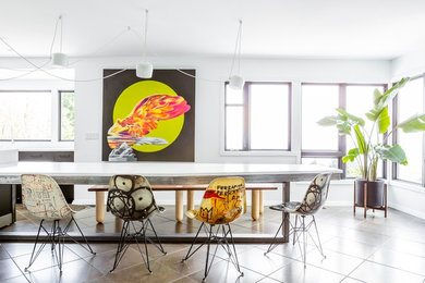 Kitchen - modern kitchen idea in Portland