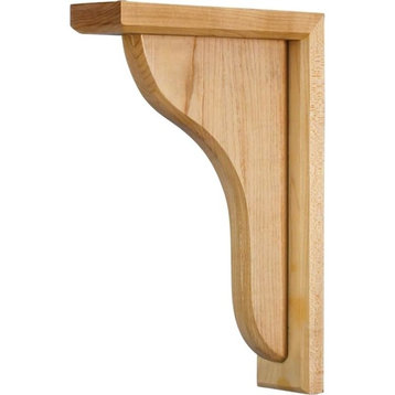 Hardware Resources CORM Simple Clean Hand Carved Beveled Solid - Natural Maple