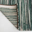 Atlantic Ocean 8592 Rug, Green Stripe, 140x200 cm