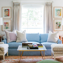 Feminine and Fresh Modern Spaces