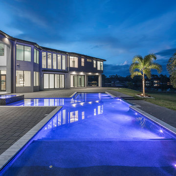 Florida Modern Custom Home by Orlando Custom Homebuilder Jorge Ulibarri