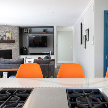Modern house remodel: great room