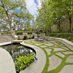 English Tudor Estate & Garden - Traditional - Landscape ...