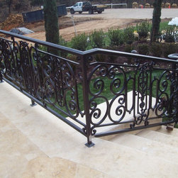 Wrought Iron Exterior Hand Rails - Products