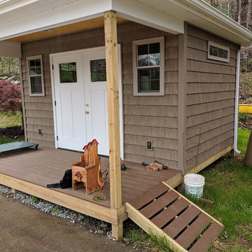 She-Shed and Patio