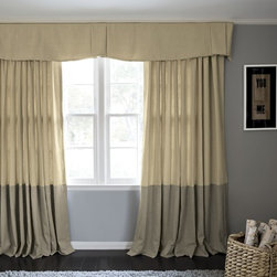 Smith and Noble X Pleat Drapery - Curtains