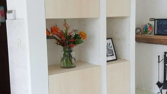 Inbouw kast living