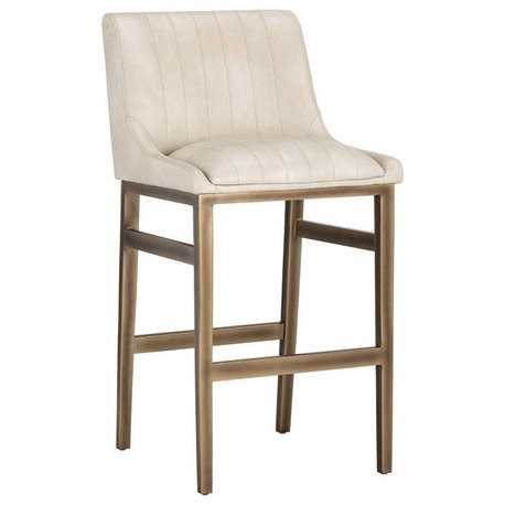 Halden Stool, Bravo Cream, Bar Height