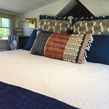 Tiny loft bedroom in the tiny house