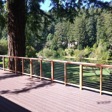 Honorable Mention - 2022 - Rustic riverside deck
