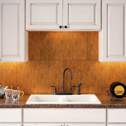 Fasade Hammered in Muted Gold - Home Decor