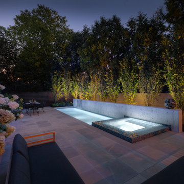 A "Quick Dip" - Custom Concrete Pool & Spa