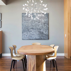 Bay wood dining table with leaves - Dining Tables