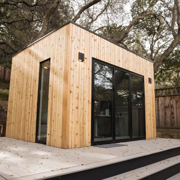 Modern 10x12 Backyard Office Shed | Belmont, CA