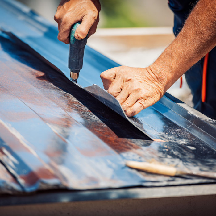 Cutting Metal Roof