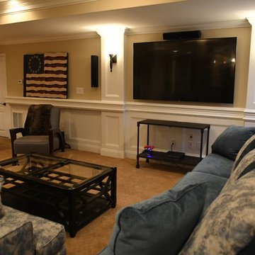 Cool Musicians Office, Game room TV and whole house sound system
