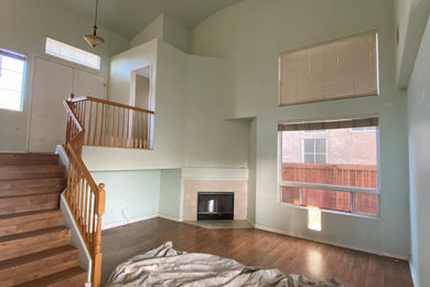 Interior home before & After