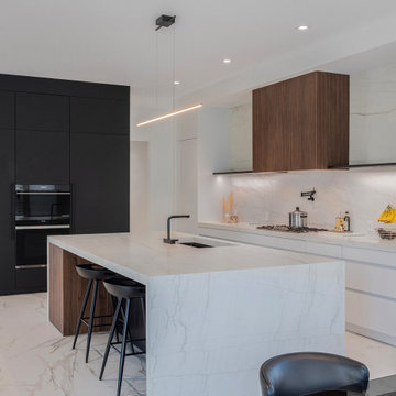 Modern Dream Kitchen in Milton, MA