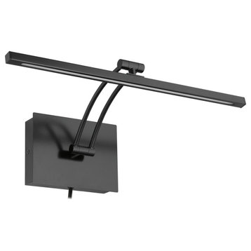 LED Picture Light, Matte Black Finish