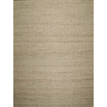 10'x14' Hand Woven Wool Oriental Area Rug Moss Green, Color