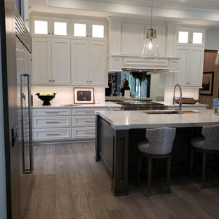 Mediterrane Küchen mit eingelassener Decke Ideen, Design & Bilder