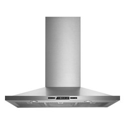 Jenn-Air 36" Euro-style Wall Mount Canopy Hood, Stainless Steel | JXW8036WS - Range Hoods And Vents