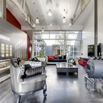 Loft avec piscine dans une ancienne laiterie