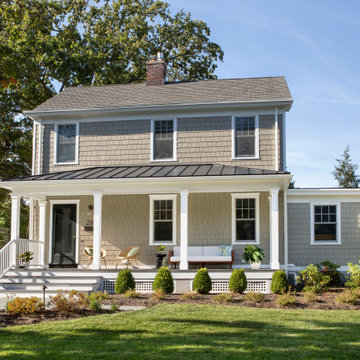 Front Porch Addition with Exterior Renovation