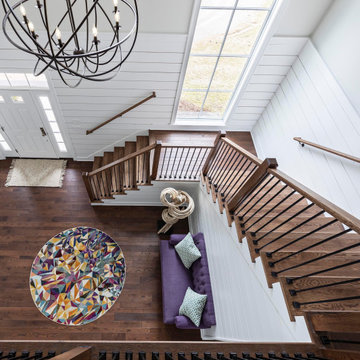 Textured Craftsman Home in Dexter, Michigan