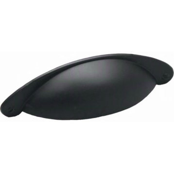 Jamison Pull cup 3" Matte Black J 1 Cup Pull