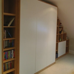Kid's Attic bedrooms Wardrobe + Bookshelf - Products