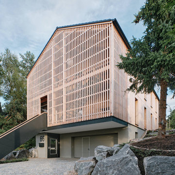 Modernes Holzhaus