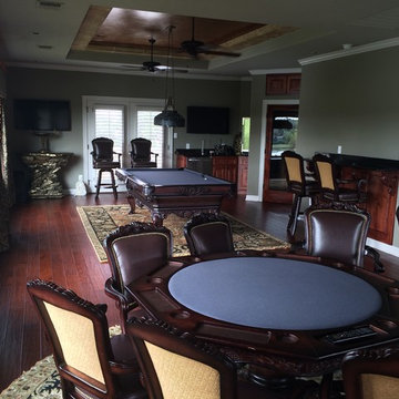 Game Room with duel TVs and in ceiling speakers