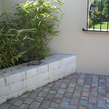 Terrasse de piscine Jonchère