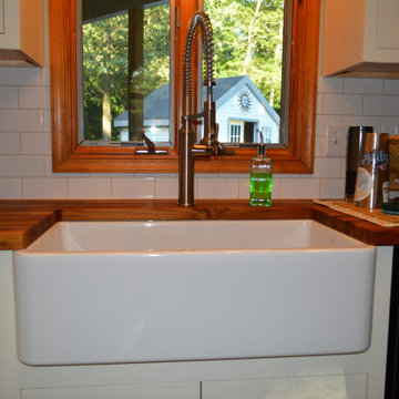 Teak countertop