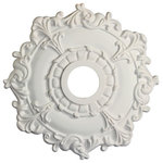 uDecor - MD-5097 Ceiling Medallion - The MD-5097 Ceiling Medallion is an architectural polurthane decor element that is usually used to ornate a ceiling fixture, but can also be used by itself.