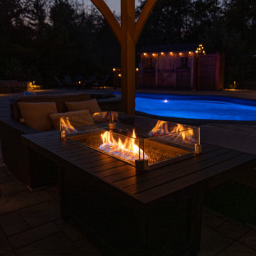 Custom Pool, Spa & Cabana Backyard Retreat