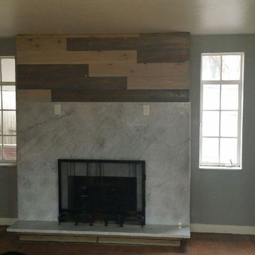 Carrara Marble Fireplace Facing