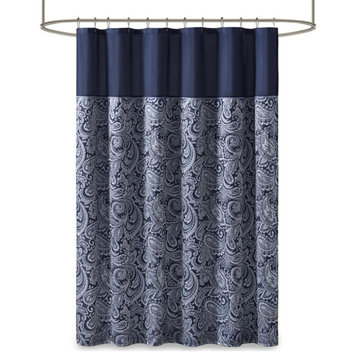 100% Polyester Jacquard   Shower Curtain