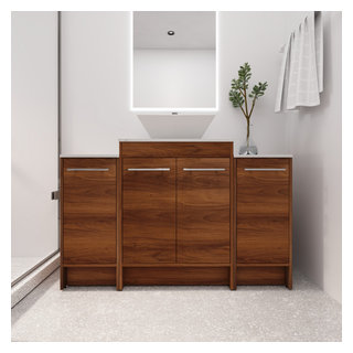 BNK 48" Freestanding Modern Bathroom Vanity With Sink Combo, 48 Inch ...