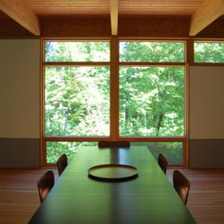 Custom Home - Bluff House - Windows