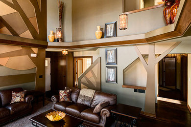 Example of a living room design in Chicago