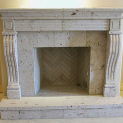 Cantera Fireplace for Indoor - Indoor Fireplaces
